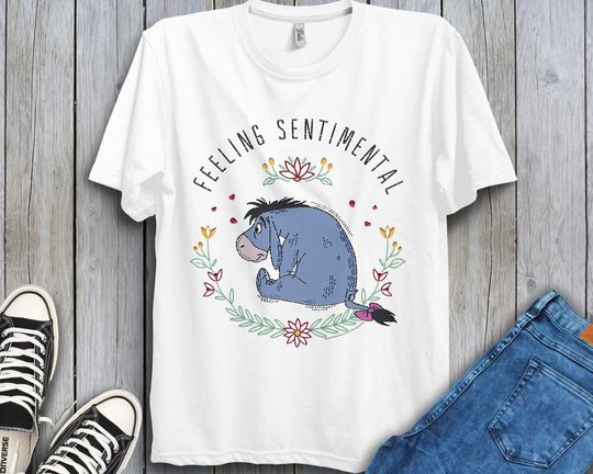 Disney Winnie The Pooh Eeyore Feeling Sentimental T-Shirt