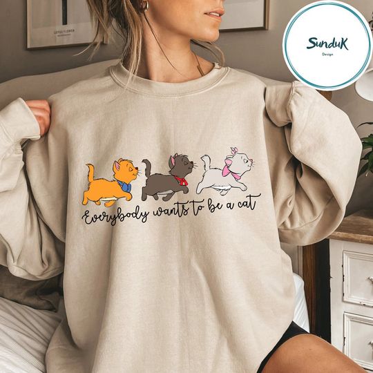 Disney The Aristocats Cats Sweatshirt