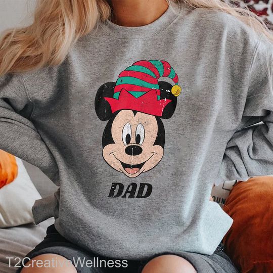 Vintage Disneyland Christmas Sweatshirt