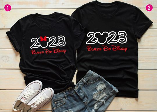 2023 Matching Disney Family Vacation Shirts, Disney Tee Shirt, WDW 50th Anniversary Disney World Trip Vacation Shirt
