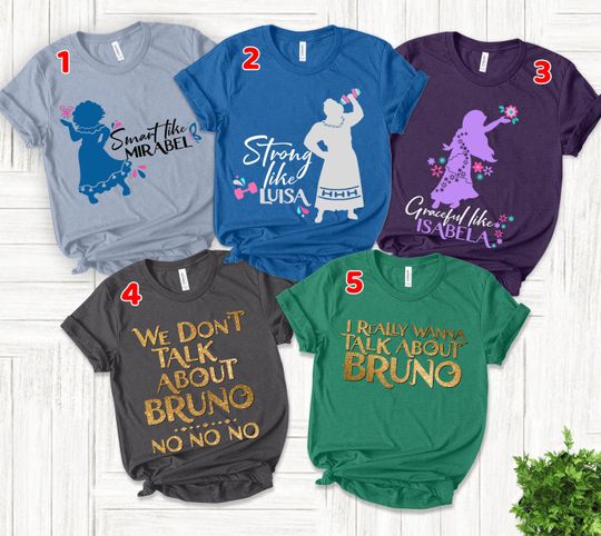 Encanto Birthday Shirts, Disney Encanto Family Birthday shirts