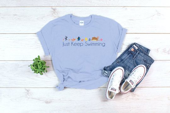 Disneyland Shirt, Finding Nemo Shirt, Dory Shirt, Just Keep Swimming Shirt