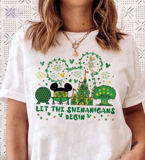 Disneyland St Patrick's Day Shirt, Disney Epcot Shirt