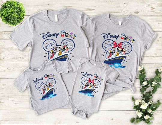 Disney Cruise 2023 Shirt, Disney Family Vacation Shirt, Disney Trip 2023 Tshirt,  Family Matching Cruise Shirt