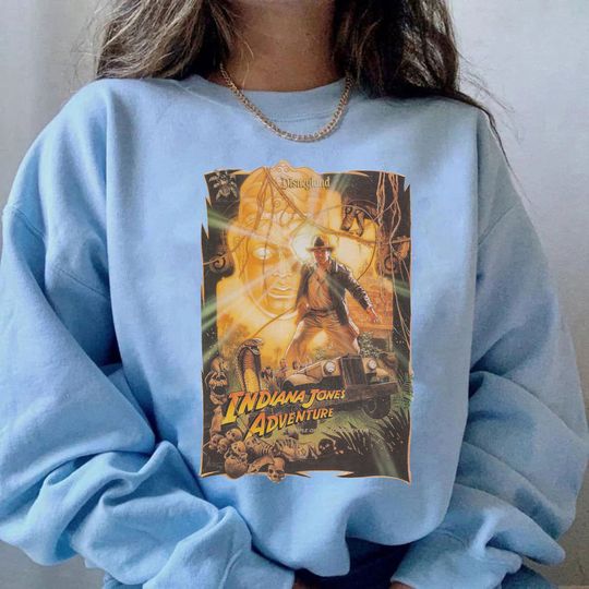 Indiana Jones Adventure Disneyland 1995, Indiana Jones sweatshirt