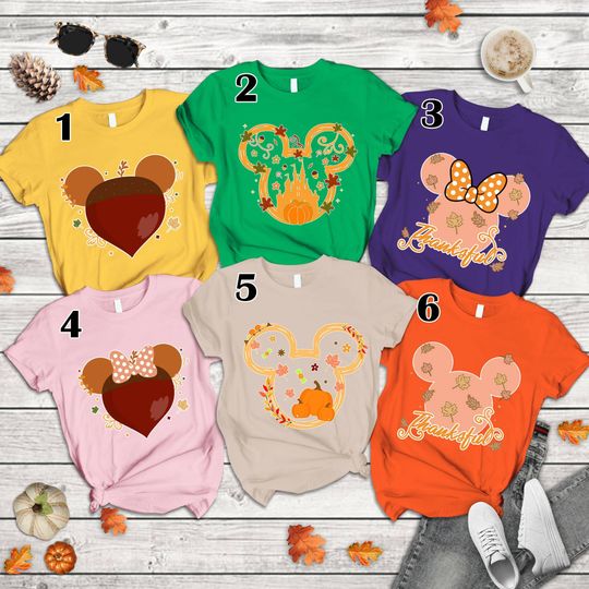Disney Thanksgiving Shirts