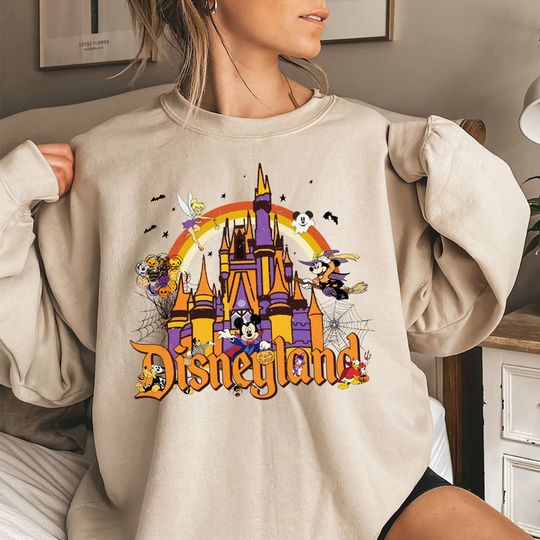 Vintage Disneyland Halloween Sweatshirt
