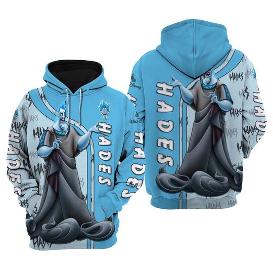 Hades Evil Villains Hoodie | Disney 3D Hoodie