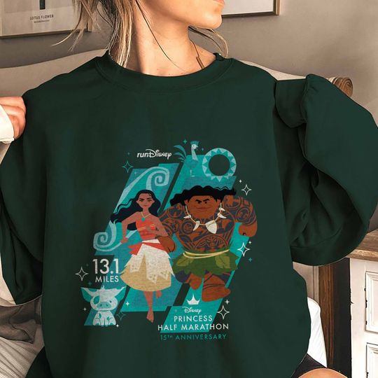 Run Disney Sweatshirt, Disney Princess Half Marathon 2023