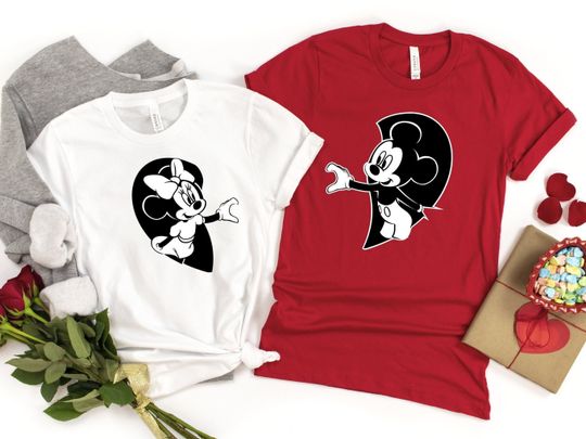 Disney Couple Shirt, Disneyworld Couple Tsirt, Minnie Mickey Couple Tee