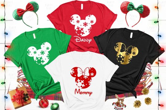 Disney Christmas Shirts, Disney Christmas Family Shirts