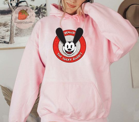 Disney Oswald the Lucky Rabbit Hoodie,Disney Rabbit 2023 Hoodie, Disney Oswald Hoodie