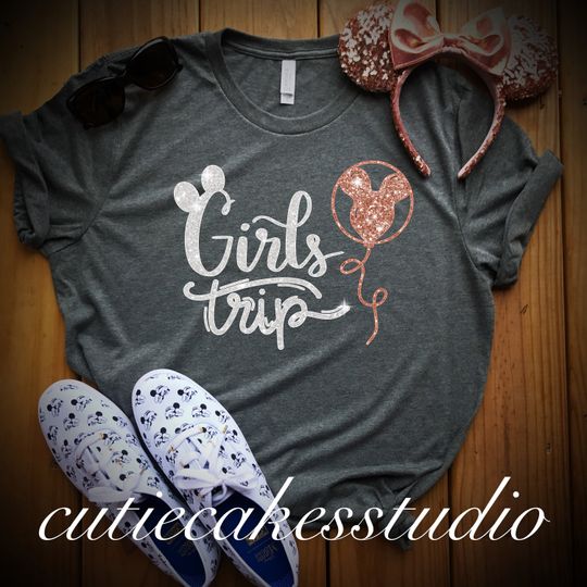 rose gold disney shirt - disney girls trip shirt - Tank Disney Ladies disney shirts
