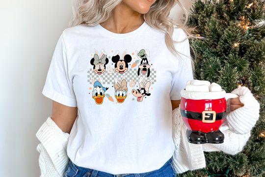 Disney Easter Shirts, Mickey And Friends Easter Shirt