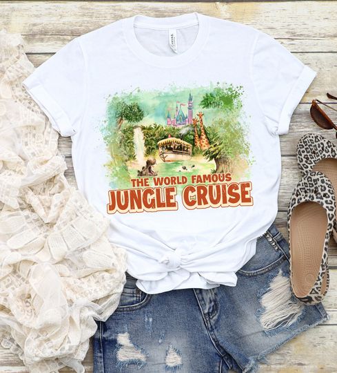 Jungle Cruise Women's Unisex Tee, Disney Family Matching Shirt