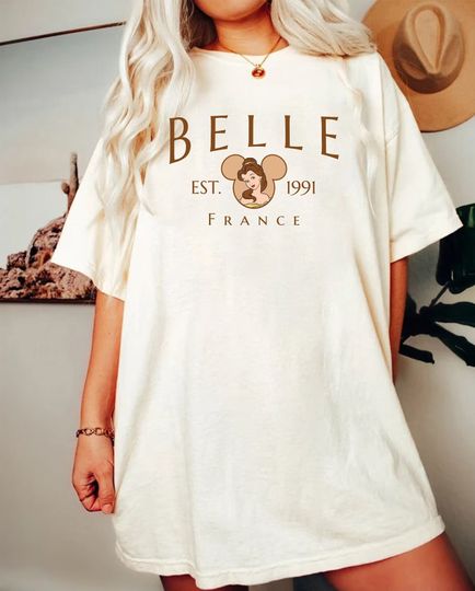 Disney Princess Shirt, Belle Princess Shirt, Beauty Beast Shirt, Disney Character Shirt, Disney Trip Shirt