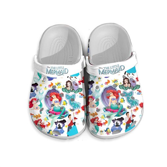 Disney The Little Mermaid Clogs, Disney Clogs