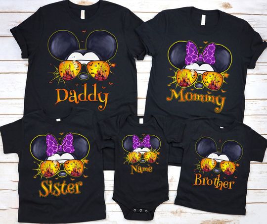 Custom Disney Halloween Shirt