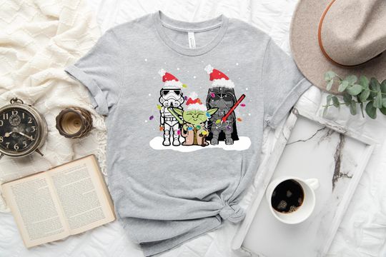 Star Wars Funny Christmas Shirt, Cute disney christmas shirt