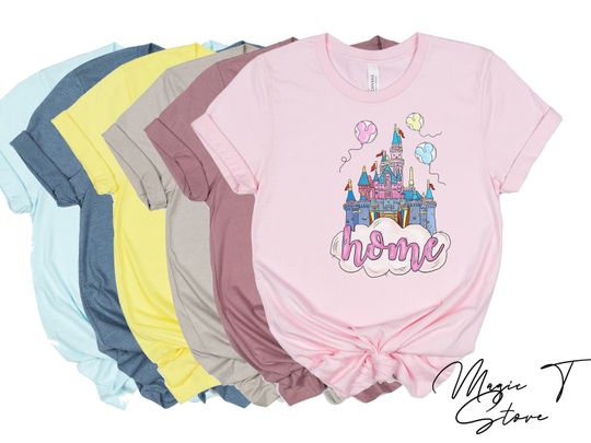Princess Castle Shirt, Disney Shirt, Family Vacation shirt, Disney Castle Shirt