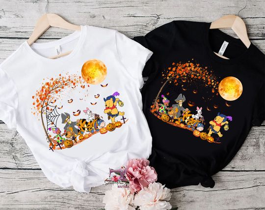Disney Characters Halloween Shirt, Disney Fall Shirt, Disney Family Shirt