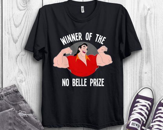 Disney Beauty And The Beast Gaston Winner T Shirt