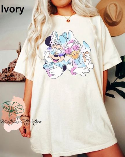 Minnie and Daisy Shirt, Disney 100 Years Of Wonder Shirt