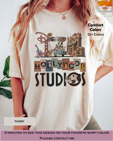 Discover Vintage Disney Hollywood Studios Shirt