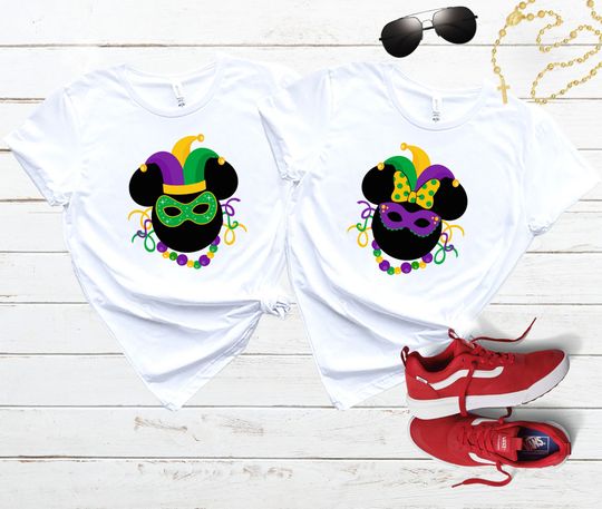 Disney Mardi Gras Shirt, Mickey Mardi Gras, Mardi Gras Festival Shirts, Disney Fat Tuesday Shirt