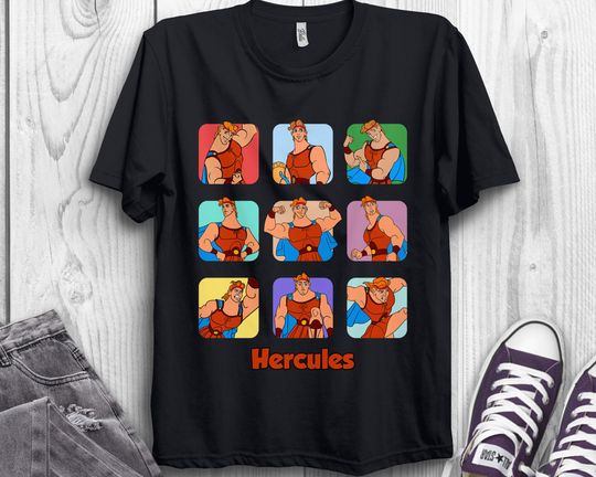 Disney Hercules Moods Characters T-Shirt