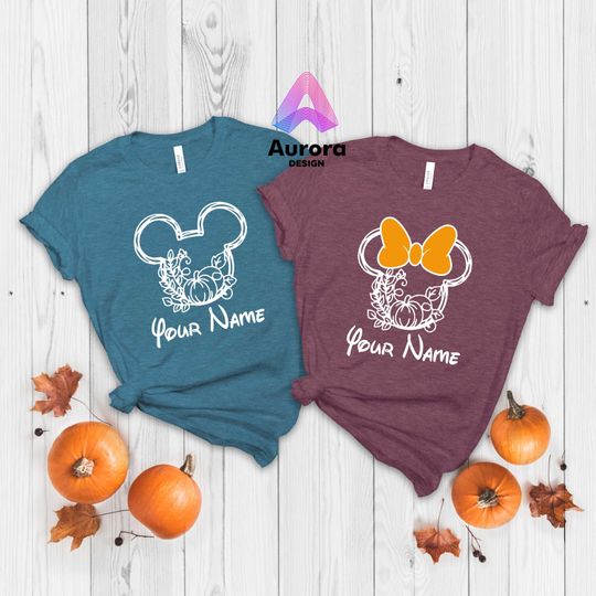 Disney Thanksgiving Shirts, Mickey Shirt, Minnie Shirt, Custom Disney Shirt