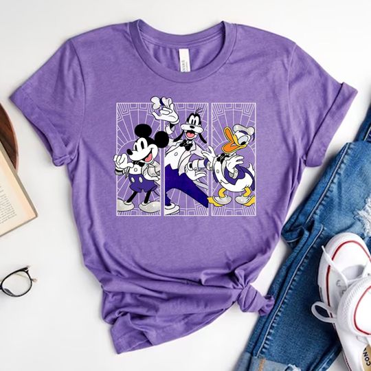 Mickey and Friends Disney 100 Years Of Wonder T-shirt, Magic Kingdom Shirt