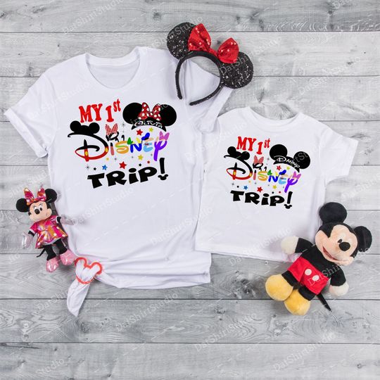 Disney Shirts, First Disney Trip Shirt with Custom name