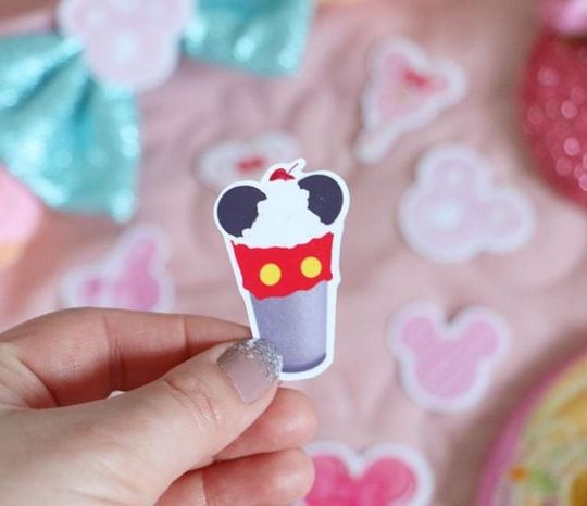 Mickey Milkshake Sticker Disney Park Snacks Sticker