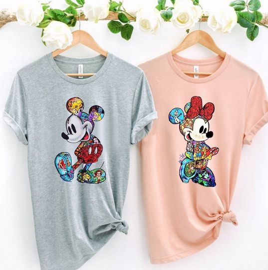 Discover Mickey Sketch, Minnie Sketch, Vintage Mickey Minnie, Disney Family Vacation