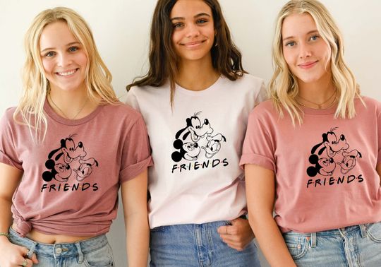 Disney Friends Shirt, Disney Friends TShirt, Disney Family Trip Shirts, Disney Crew Shirts, Disneyland Shirt