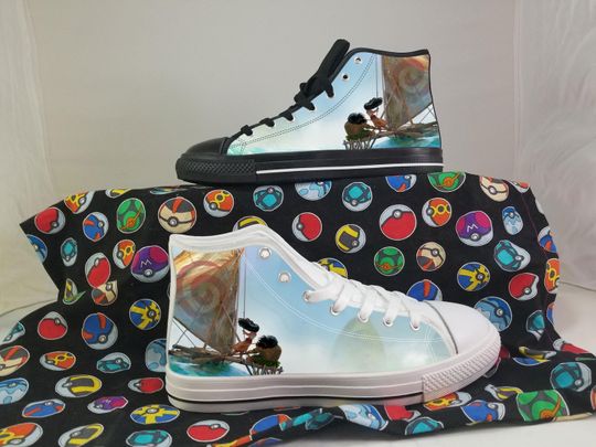 Moana Shoes, Moana Disney Princess High Top Sneakers