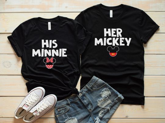 Disneyland couple shirts, Disneyworld matching shirts, Disneyland family shirts Tshirt