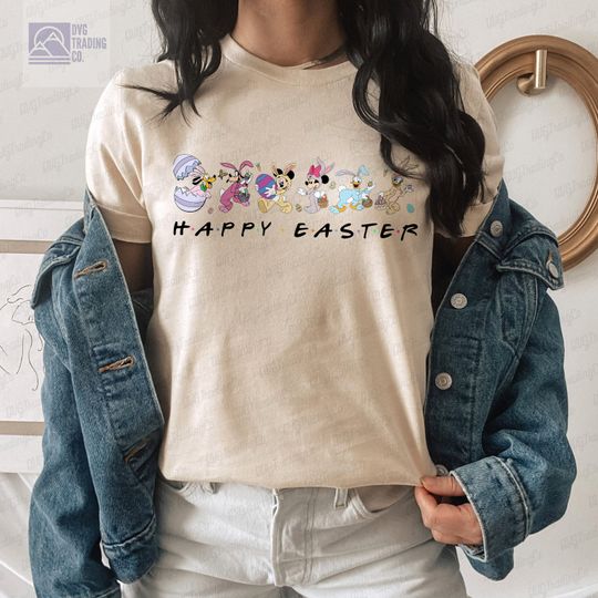 Disney Mickey And Friends Easter Shirt