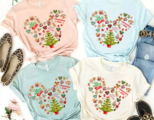 Disney Mickey Christmas 2022 Tshirt, Hot Cocoa Christmas