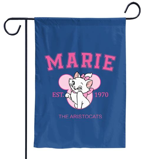 Disney The Aristocats Marie EST 1970 Garden Flags, Cats Playing Piano