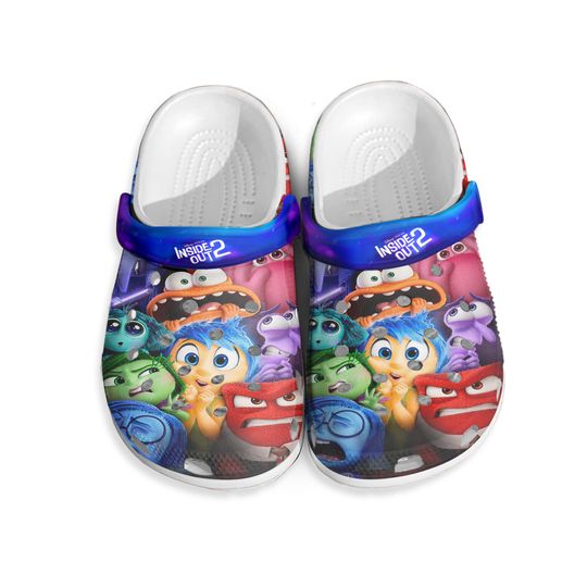 Inside Out 2 Shoes, Inside Out 2 Sandals, Inside Out 2 Casual Shoes, Disneyland Shoes