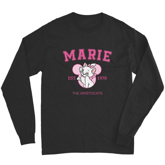 Disney The Aristocats Marie EST 1970 Long Sleeves, Cats Playing Piano
