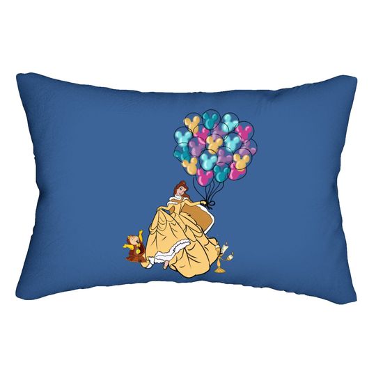 Disney Belle Lumbar Pillows, Beauty And The Beast Lumbar Pillows, Belle Princess