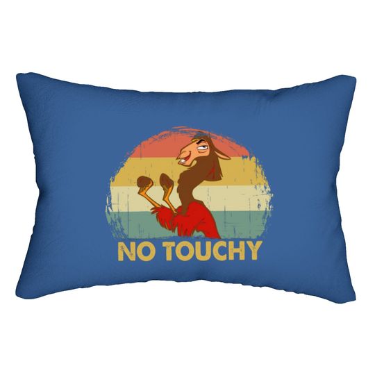 Disney Retro Emperor's New Groove Kuzco Llama No Touchy Lumbar Pillows