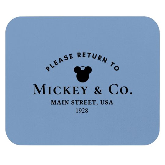 Return to Mickey & Co Unisex Mouse Pads, Disney Trip Mouse Pads, Cute Disney Mickey Mouse Pads disneyworld Mouse Pads