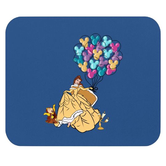 Disney Belle Mouse Pads, Beauty And The Beast Mouse Pads, Belle Princess
