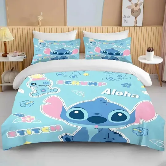 Disney Stitch Aloha Bedding Set
