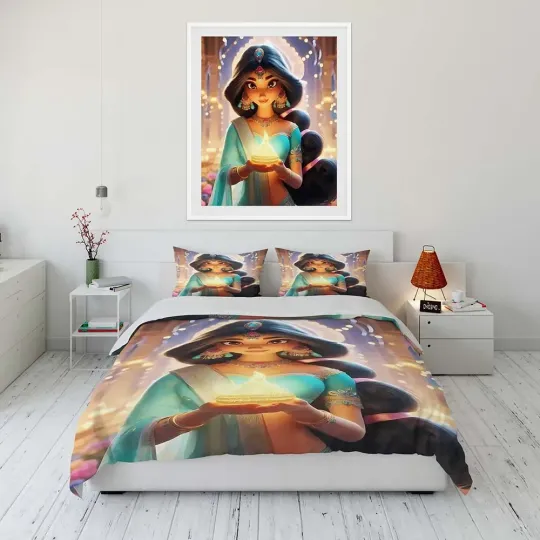 Disney Jasmine Princess Bedding Set