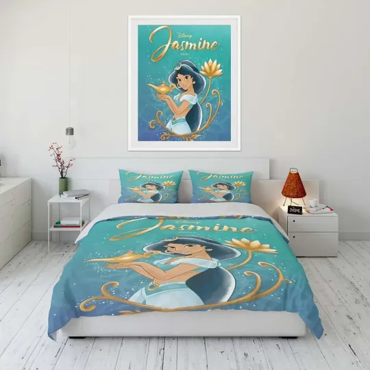 Disney Jasmine Princess from Aladdin Bedding Set